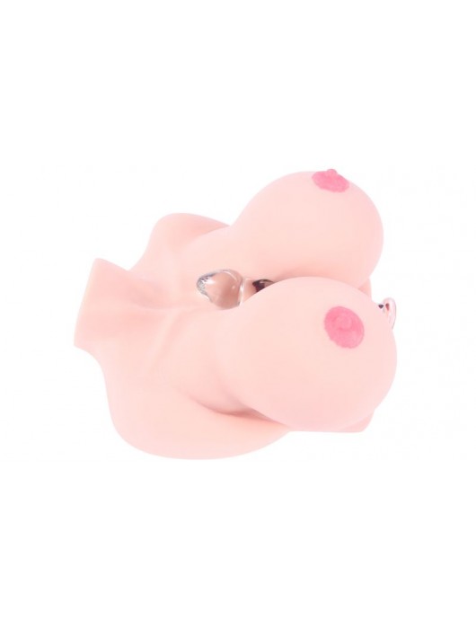 Мастурбатор-полуторс с пышным бюстом TITTIES F_cup - KOKOS - в Южно-Сахалинске купить с доставкой