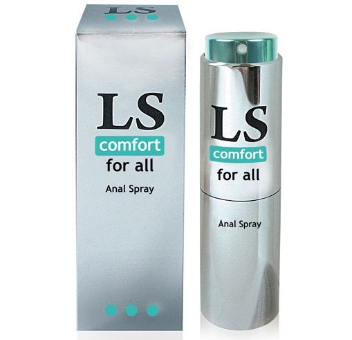 Анальный спрей-лубрикант Lovespray Comfort - 18 мл. - Биоритм - купить с доставкой в Южно-Сахалинске