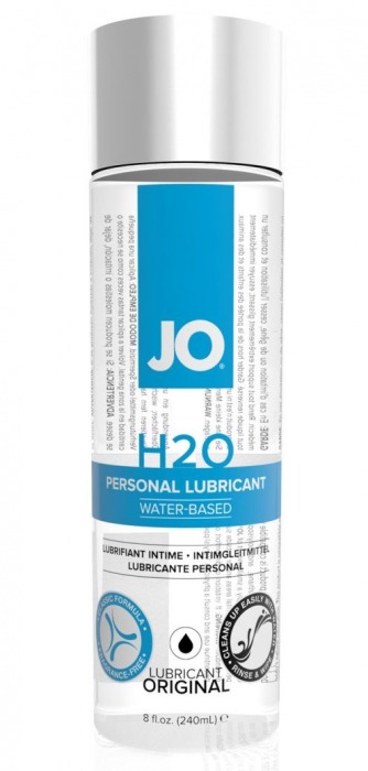 Нейтральный лубрикант на водной основе JO Personal Lubricant H2O - 240 мл. - System JO - купить с доставкой в Южно-Сахалинске