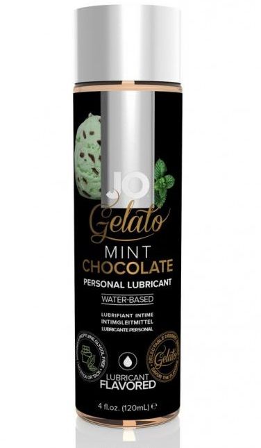 Лубрикант с ароматом мятного шоколада JO GELATO MINT CHOCOLATE - 120 мл. - System JO - купить с доставкой в Южно-Сахалинске