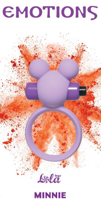 Сиреневое эрекционное виброколечко Emotions Minnie - Lola Games - в Южно-Сахалинске купить с доставкой