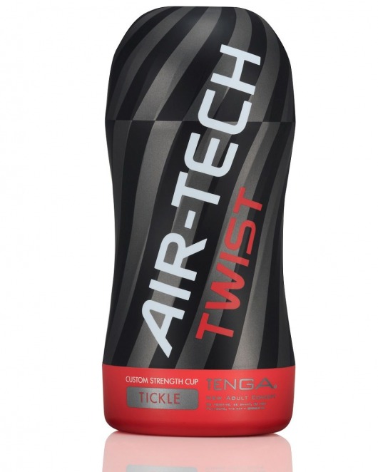 Мастурбатор с регулируемой плотностью обхвата Custom Strength CUP Twist Tickle - Tenga - в Южно-Сахалинске купить с доставкой