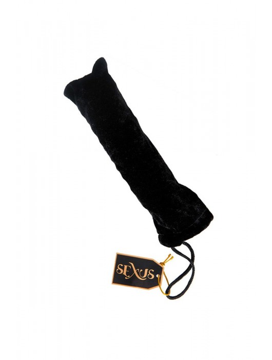 Двусторонний розовый фаллос  с рёбрами и точками - 19,5 см. - Sexus