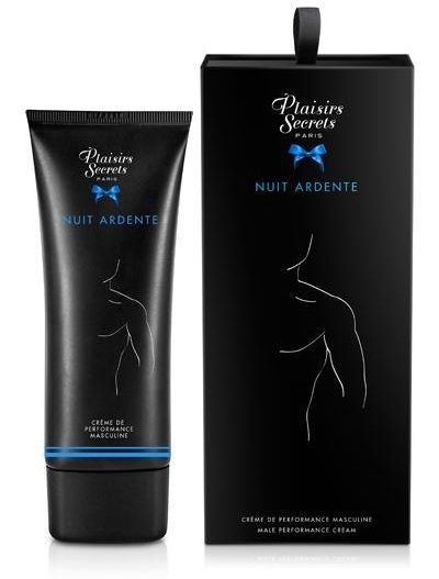 Возбуждающий крем для мужчин Nuit Ardente Creme Performante Plaisirs Secrets - 60 мл. - Plaisir Secret - купить с доставкой в Южно-Сахалинске