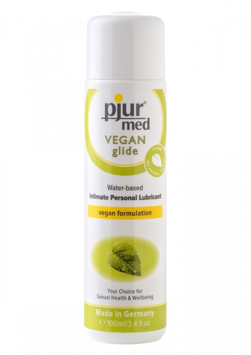 Натуральный лубрикант pjur MED Vegan Gilde - 100 мл. - Pjur - купить с доставкой в Южно-Сахалинске