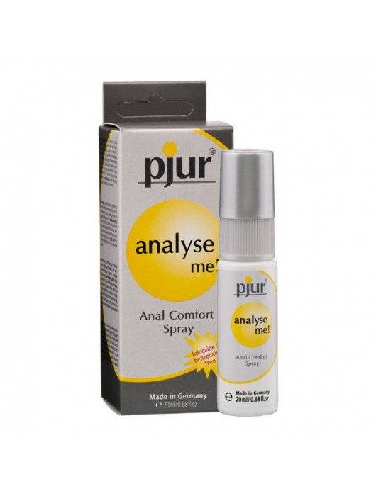 Обезболивающий анальный спрей pjur ANALYSE ME - 20 мл. - Pjur - купить с доставкой в Южно-Сахалинске