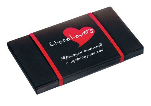 Шоколад с афродизиаками ChocoLovers - 20 гр. - АйМикс - купить с доставкой в Южно-Сахалинске