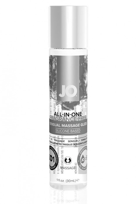 Массажный гель ALL-IN-ONE Massage Oil Sensual нейтральный - 30 мл. - System JO - купить с доставкой в Южно-Сахалинске
