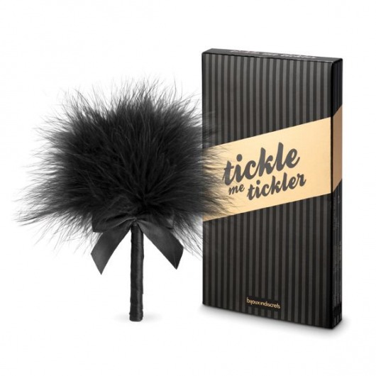 Пуховка для эротических игр Tickle Me Tickler - Bijoux Indiscrets - купить с доставкой в Южно-Сахалинске