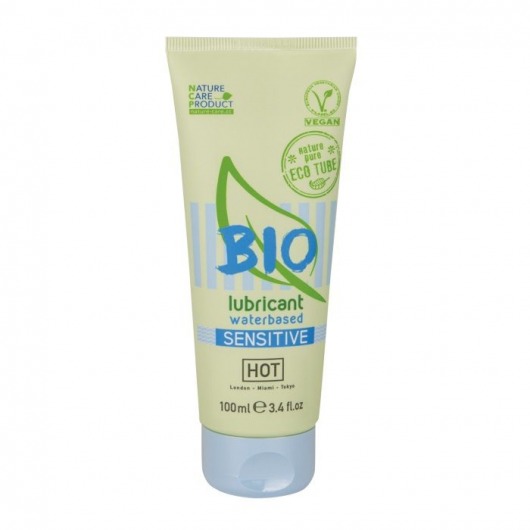Органический лубрикант для чувствительной кожи Bio Sensitive - 100 мл. - HOT - купить с доставкой в Южно-Сахалинске