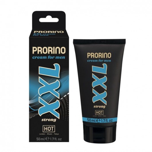 Интимный крем для мужчин Prorino XXL - 50 мл. - Ero - купить с доставкой в Южно-Сахалинске