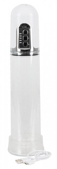 Белая автоматическая вакуумная помпа Mister Boner - Orion - в Южно-Сахалинске купить с доставкой