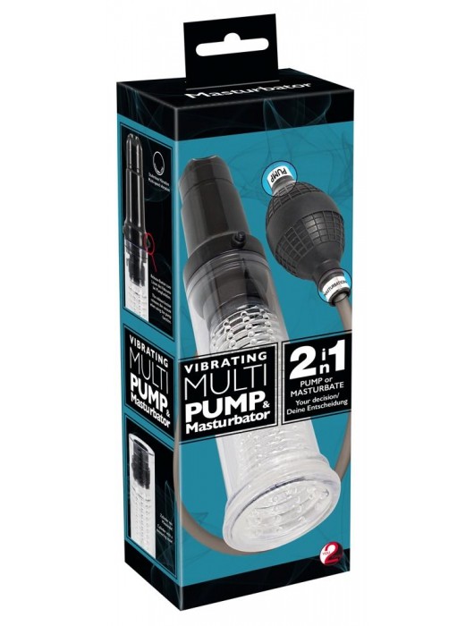 Вакуумная помпа-мастурбатор Vibrating Multi Pump   Masturbator - Orion - в Южно-Сахалинске купить с доставкой