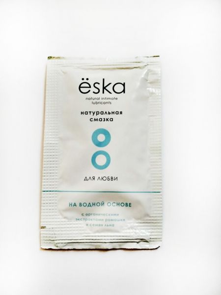 Натуральный лубрикант на водной основе Ёska - 7 мл. - Eska - купить с доставкой в Южно-Сахалинске