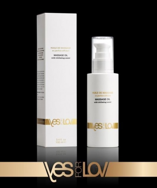 Массажное масло TITILLATING MASSAGE OIL - 100 мл. - YESforLOV - купить с доставкой в Южно-Сахалинске