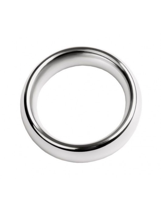 Металлическое эрекционное кольцо размера M - ToyFa - в Южно-Сахалинске купить с доставкой