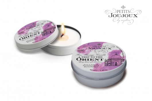 Массажная свеча Petits Joujoux Orient с ароматом граната и белого перца - 33 гр. - MyStim - купить с доставкой в Южно-Сахалинске