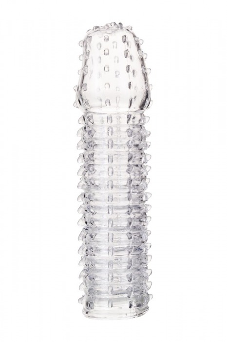 Прозрачная закрытая насадка на пенис TOYFA A-Toys - 15,2 см. - A-toys - в Южно-Сахалинске купить с доставкой