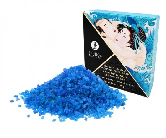 Соль для ванны Bath Salts Ocean Breeze с ароматом морской свежести - 75 гр. -  - Магазин феромонов в Южно-Сахалинске