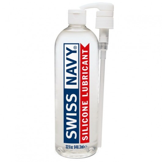 Лубрикант на силиконовой основе Swiss Navy Silicone Based Lube - 946,3 мл. - Swiss navy - купить с доставкой в Южно-Сахалинске
