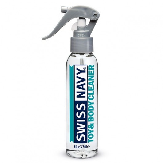 Очищающий спрей для игрушек и тела Swiss Navy Toy   Body Cleaner - 177 мл. - Swiss navy - купить с доставкой в Южно-Сахалинске