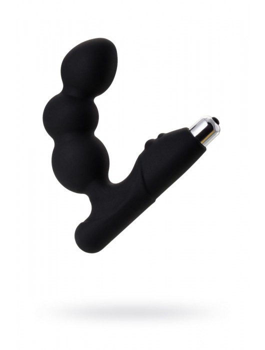 Чёрный вибростимулятор простаты Erotist - Erotist Adult Toys - в Южно-Сахалинске купить с доставкой
