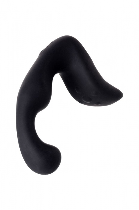 Чёрный изогнутый вибростимулятор простаты Erotist - Erotist Adult Toys - в Южно-Сахалинске купить с доставкой