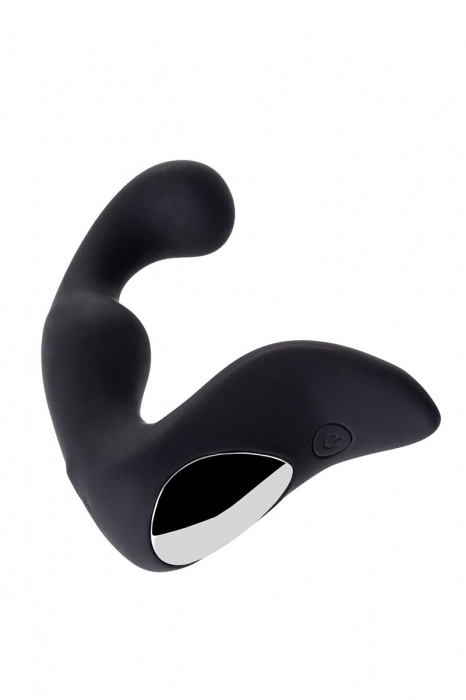 Чёрный изогнутый вибростимулятор простаты Erotist - Erotist Adult Toys - в Южно-Сахалинске купить с доставкой