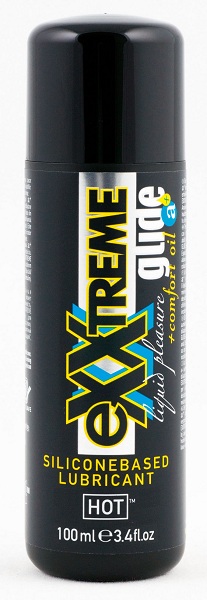 Анальная смазка на силиконовой основе Exxtreme Glide - 100 мл. - HOT - купить с доставкой в Южно-Сахалинске