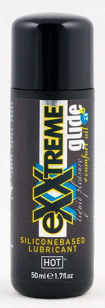 Смазка  на силиконовой основе для анального секса Exxtreme Glide - 50 мл. - HOT - купить с доставкой в Южно-Сахалинске