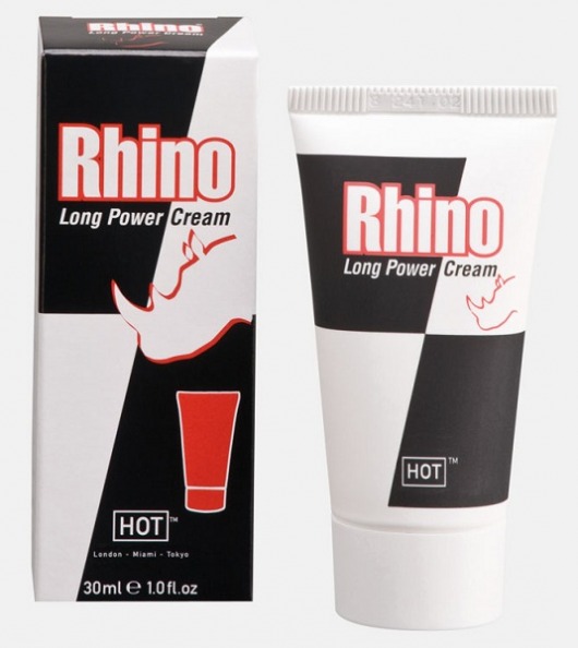 Крем-пролонгатор для мужчин Rhino - 30 мл. - HOT - купить с доставкой в Южно-Сахалинске