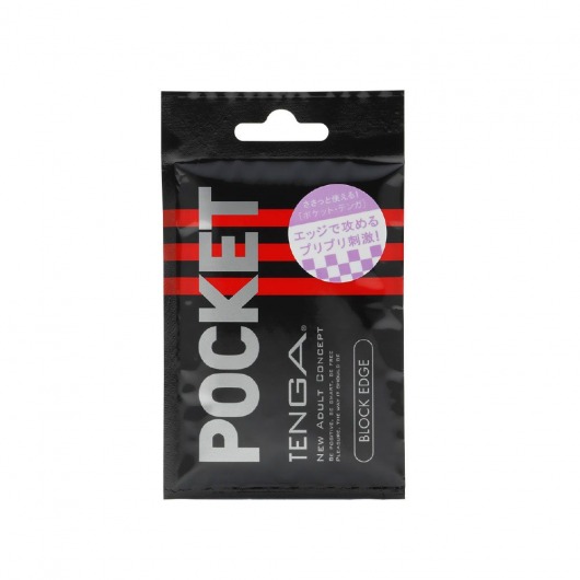 Карманный мастурбатор BLOCK EDGE - Tenga - в Южно-Сахалинске купить с доставкой