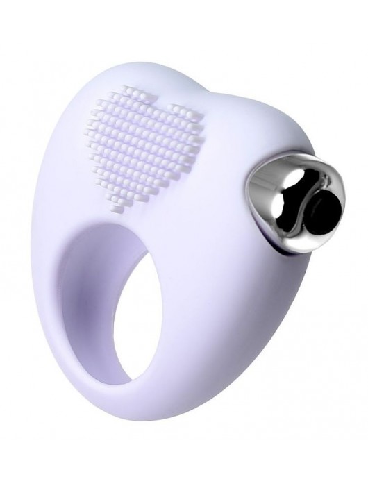 Белое виброкольцо для продления полового акта JOS MOYS - JOS - в Южно-Сахалинске купить с доставкой