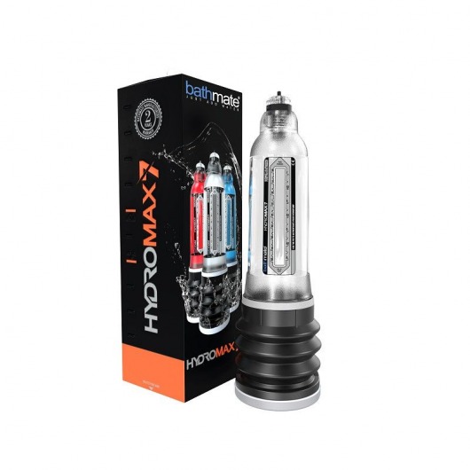 Прозрачная гидропомпа HydroMAX7 - Bathmate - в Южно-Сахалинске купить с доставкой