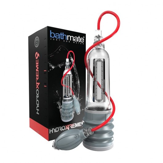 Прозрачная гидропомпа HydroXTREME9 - Bathmate - в Южно-Сахалинске купить с доставкой