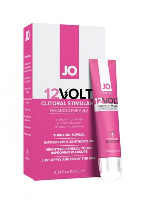 Возбуждающая сыворотка мощного действия JO Volt 12V - 10 мл. - System JO - купить с доставкой в Южно-Сахалинске