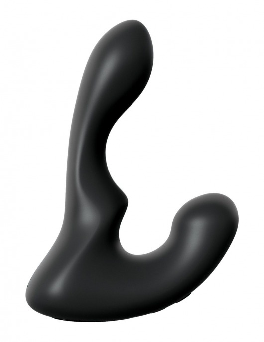 Черный анальный вибростимулятор P-Spot Milker - 14 см. - Pipedream - в Южно-Сахалинске купить с доставкой
