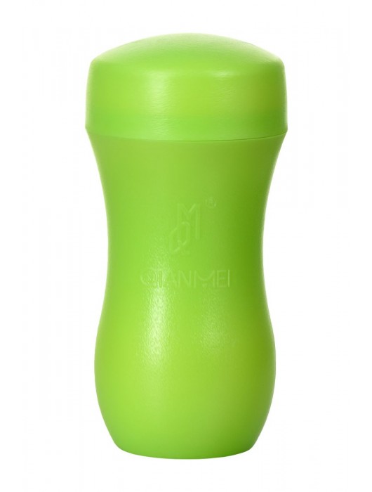 Мастурбатор-вагина A-Toys в зеленой колбе - A-toys - в Южно-Сахалинске купить с доставкой