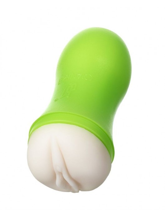 Мастурбатор-вагина A-Toys в зеленой колбе - A-toys - в Южно-Сахалинске купить с доставкой