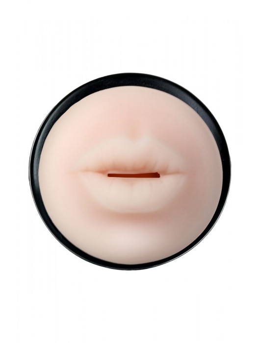 Мастурбатор-ротик A-Toys в черной колбе - A-toys - в Южно-Сахалинске купить с доставкой