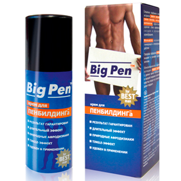 Крем Big Pen для увеличения полового члена - 50 гр. - Биоритм - в Южно-Сахалинске купить с доставкой
