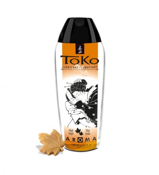 Интимный гель TOKO Maple Delight с ароматом кленового сиропа - 165 мл. - Shunga - купить с доставкой в Южно-Сахалинске