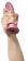 Розовый фаллоимитатор Golden Rose Dildo Small - 13,5 см. - Fleshlight купить с доставкой в интернет-магазине Orgasmix в Южно-Сахалинске Розовый фаллоимитатор Golden Rose Dildo Small - 13,5 см. - Fleshlight
