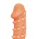 Телесная закрытая насадка с пупырышками Cock Sleeve Size L - 17,6 см. - KOKOS - в Южно-Сахалинске купить с доставкой