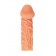 Телесная закрытая насадка с венками Cock Sleeve Size S - 13,8 см. - KOKOS - в Южно-Сахалинске купить с доставкой Телесная закрытая насадка с венками Cock Sleeve Size S - 13,8 см. - KOKOS - в Южно-Сахалинске купить с доставкой