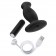 Черный анальный вибромассажёр Silicone Vibrating Prostate Massager 02 - 10,8 см. - Blush Novelties - в Южно-Сахалинске купить с доставкой Черный анальный вибромассажёр Silicone Vibrating Prostate Massager 02 - 10,8 см. - Blush Novelties - в Южно-Сахалинске купить с доставкой