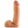 Вибромассажер-реалистик на присоске The Realistic Cock ULTRASKYN Vibrating 8”- 23,5 см. - Doc Johnson