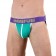 Изумрудные мужские трусы-джоки с брендированным поясом - Boefje купить с доставкой