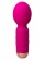 Ярко-розовый мини-wand вибратор для стимуляции эрогенных зон - Secwell