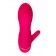 Розовый вибромассажёр с небольшим клиторальным отростком - 15 см. - A-toys купить в Южно-Сахалинске с доставкой в Orgasmix.ru Розовый вибромассажёр с небольшим клиторальным отростком - 15 см. - A-toys